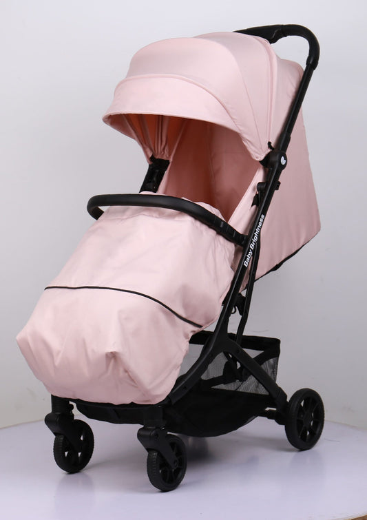 Travel Pram – AirGo Lightweight Stroller with Booster Seat (Pink) - image 2
