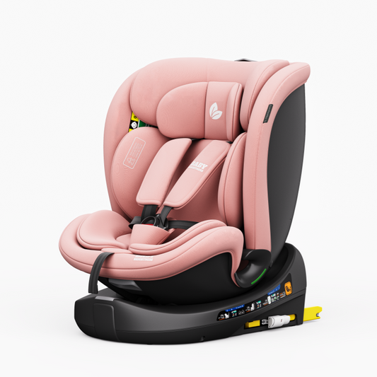 360° Rotating Baby Car Seat – Baby Brightness GuardianMax 1+ Pink - image 2