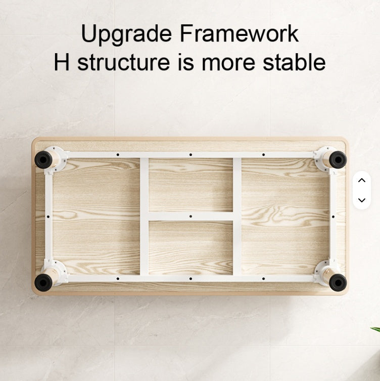 Height Adjustable Table with 4 Chairs Wood - image 3