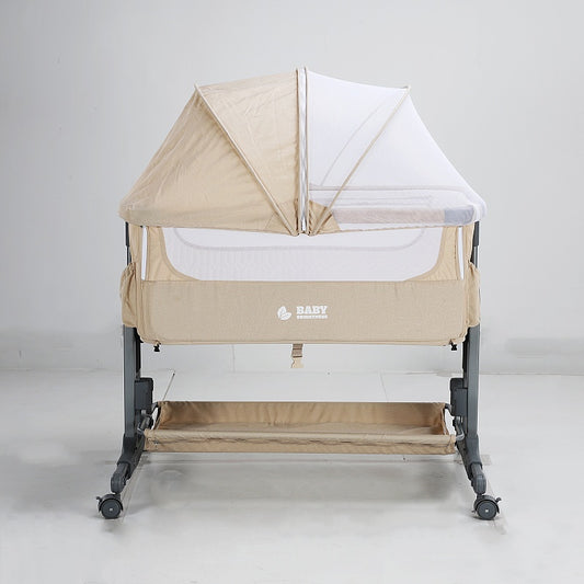 Baby Brightness Co Sleeper Bassinet Beige - image 2