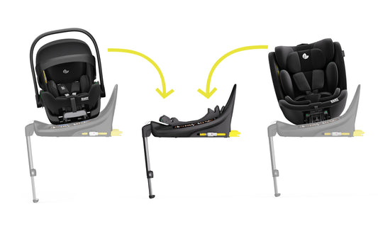 Pre-order Baby Brightness i-Size Rotating Family Bundle - EverNest 2 Reclining Infant Capsule, EverPeak 360 Ca - image 2