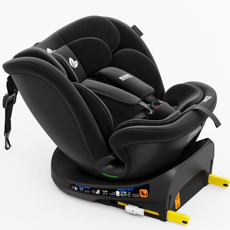 360° Rotating Baby Car Seat – Baby Brightness GuardianMax 1+ Black - image 3