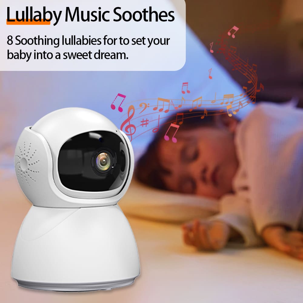 5”LCD HD Pan & Tilt Infrared Night Vision Baby Monitor - image 6