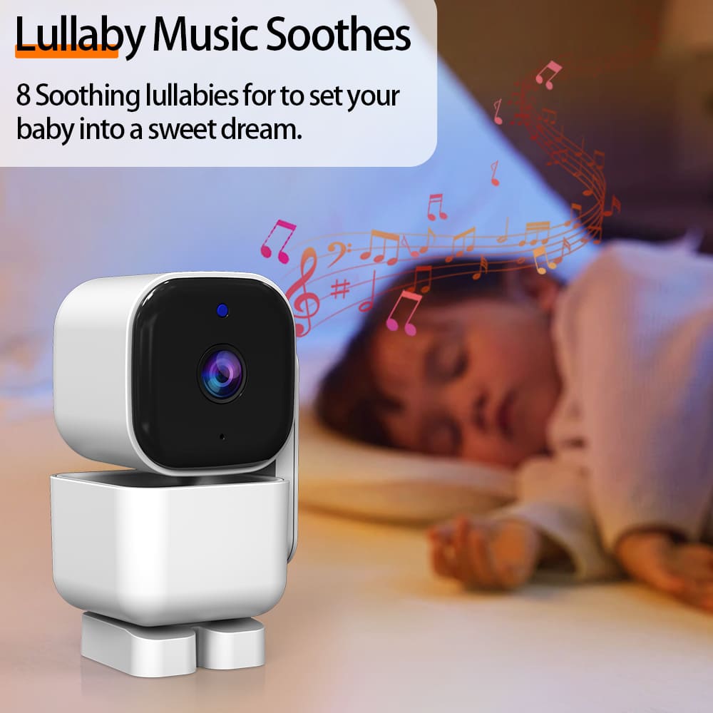 5”LCD HD Pan & Tilt Infrared Night Vision Baby Monitor - image 3