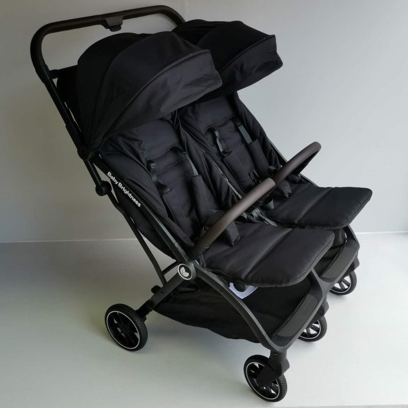 Double Pram – FlexGo Duo double stroller Black - image 6