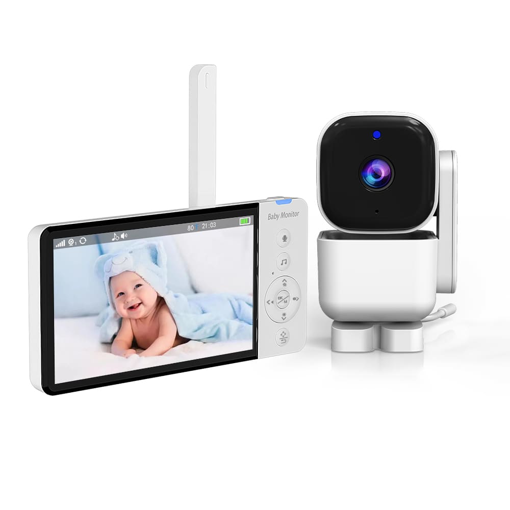 5”LCD HD Pan & Tilt Infrared Night Vision Baby Monitor - image 13