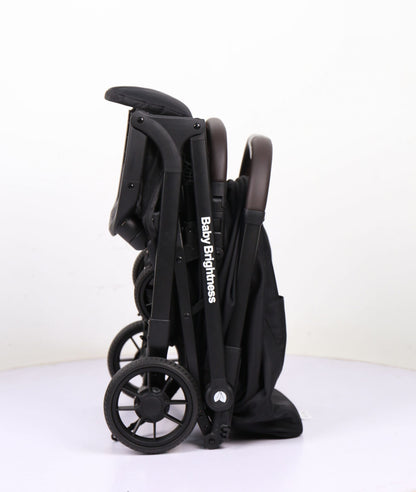 Travel Pram – AirGo Lightweight Compact Stroller（Black） - image 9