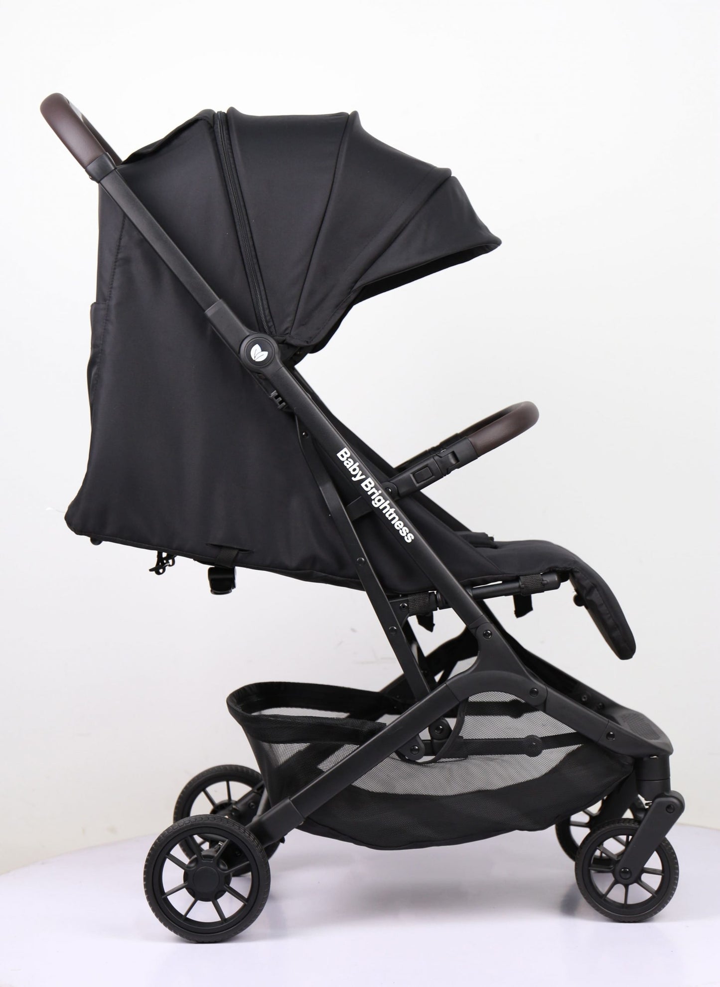 Travel Pram – AirGo Lightweight Stroller with Booster Seat (Black) - image 21