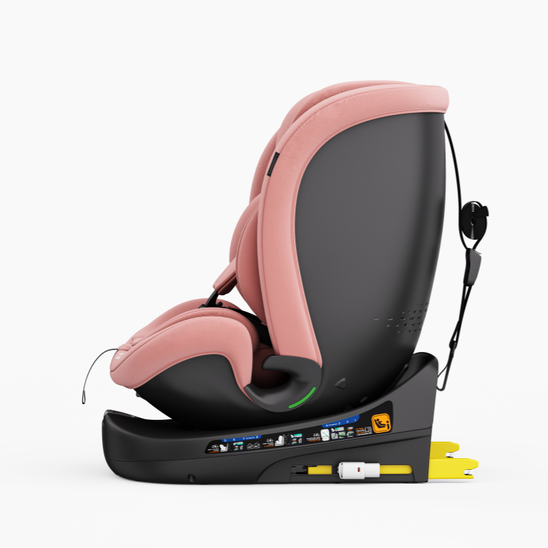 360° Rotating Baby Car Seat – Baby Brightness GuardianMax 1+ Pink - image 15