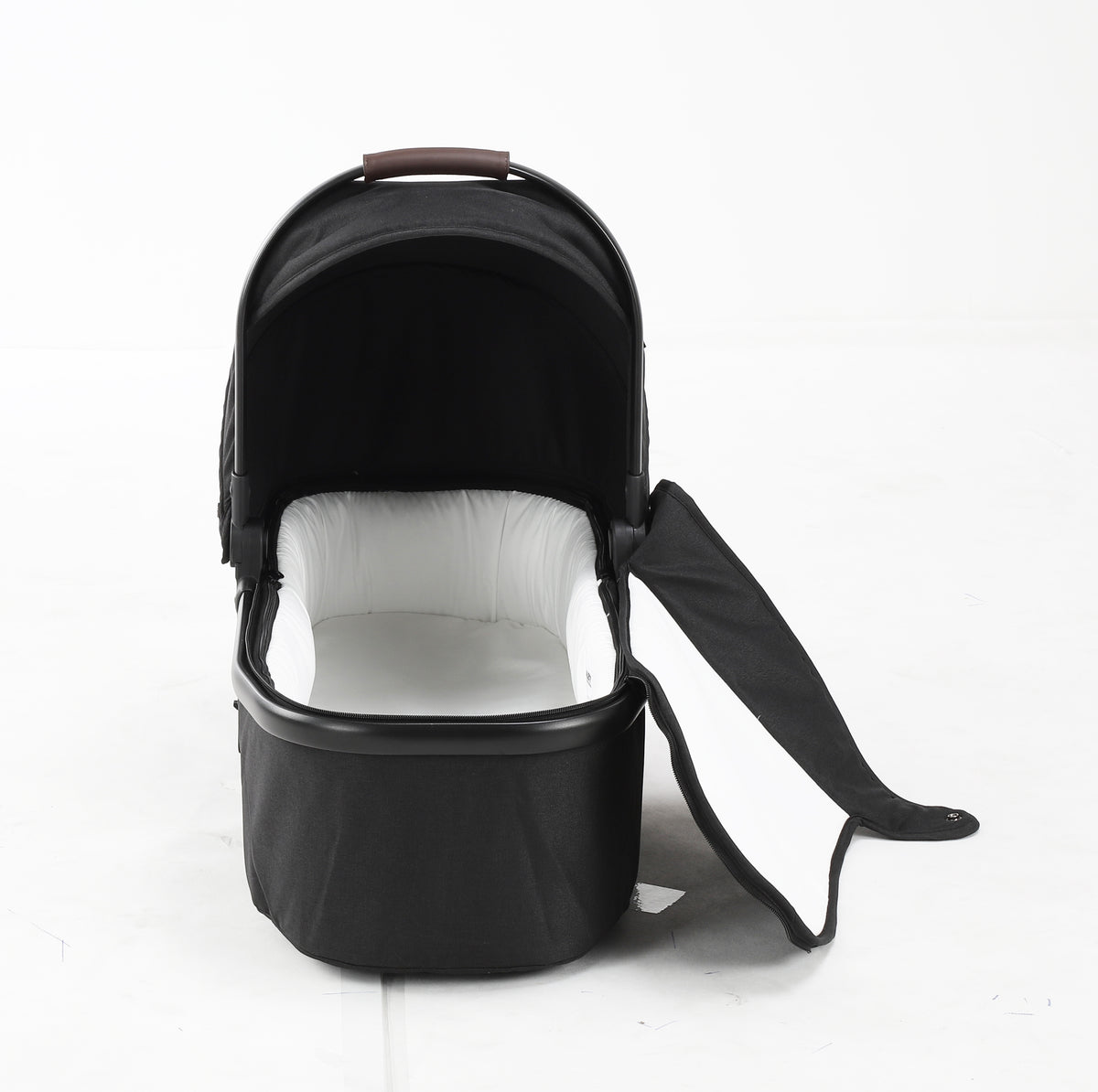 Baby Brightness ELIO Three Wheel Pram And Carrycot - Black