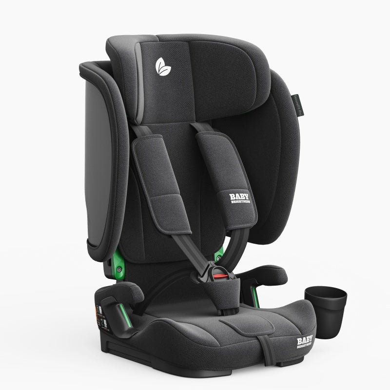 Baby Brightness SecureFit Portable Travel Booster Car Seat Grey - image 10