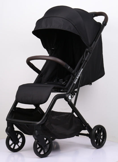 Pre-order Travel Pram – SwiftGo Lightweight Stroller with Booster Seat (Black) - image 25