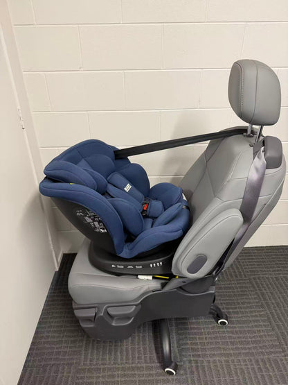 Pre-order 360° Rotating Baby Car Seat – Baby Brightness ShieldMax Plus Grey