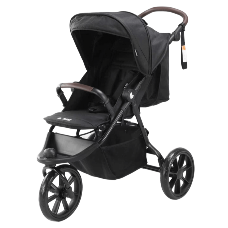 Baby Brightness ELIO Three Wheel Pram - Black