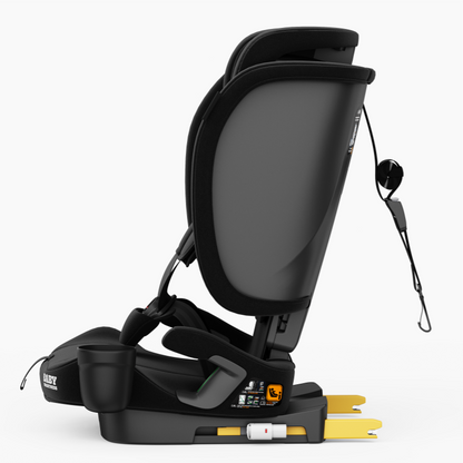 Travel Pram – FlexGo Lightweight Auto Folding Stroller with ISOFIX Booster Seat  (Black) - image 16
