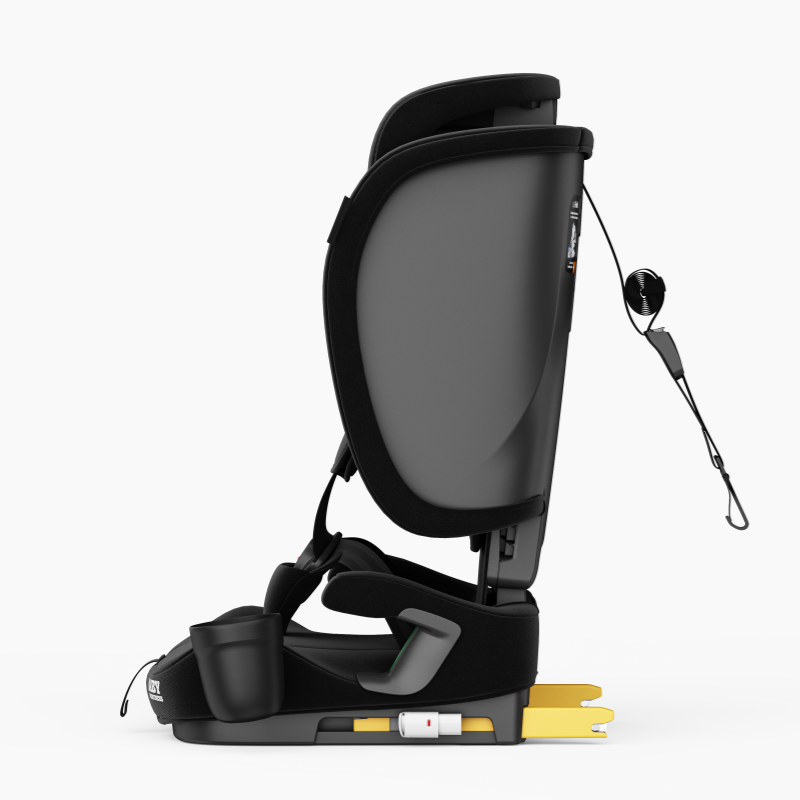 Travel Pram – AirGo Lightweight Stroller with ISOFIX Booster Seat (Black) - image 13