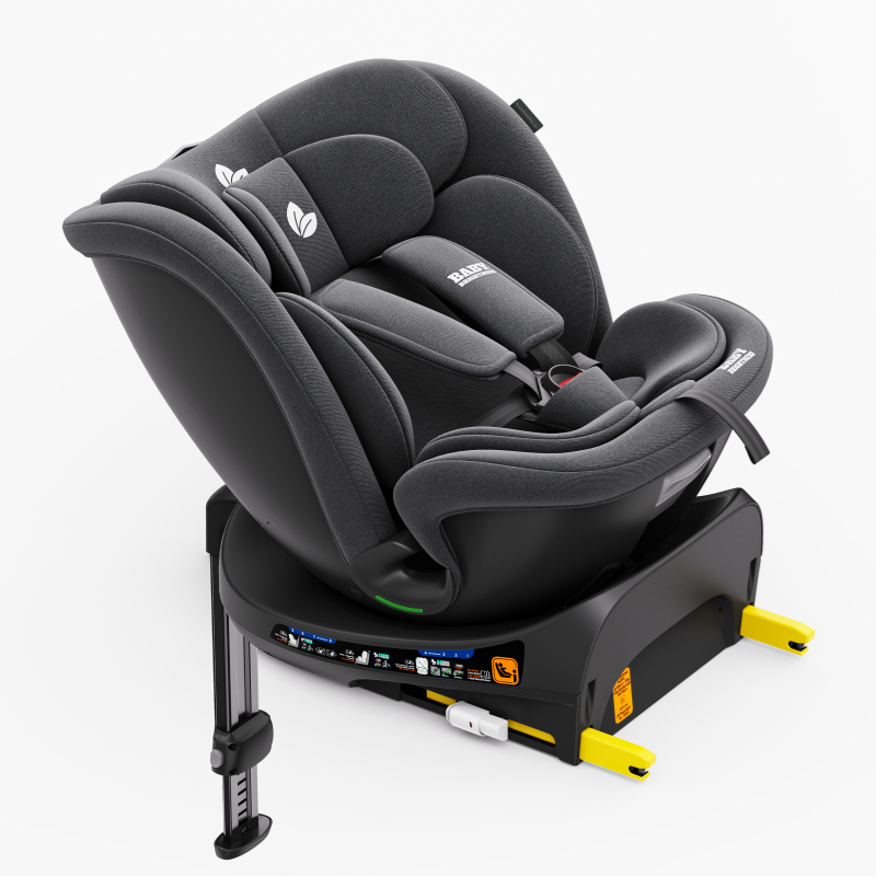 360° Rotating Baby Car Seat – Baby Brightness GuardianMax 2+ Grey - image 3