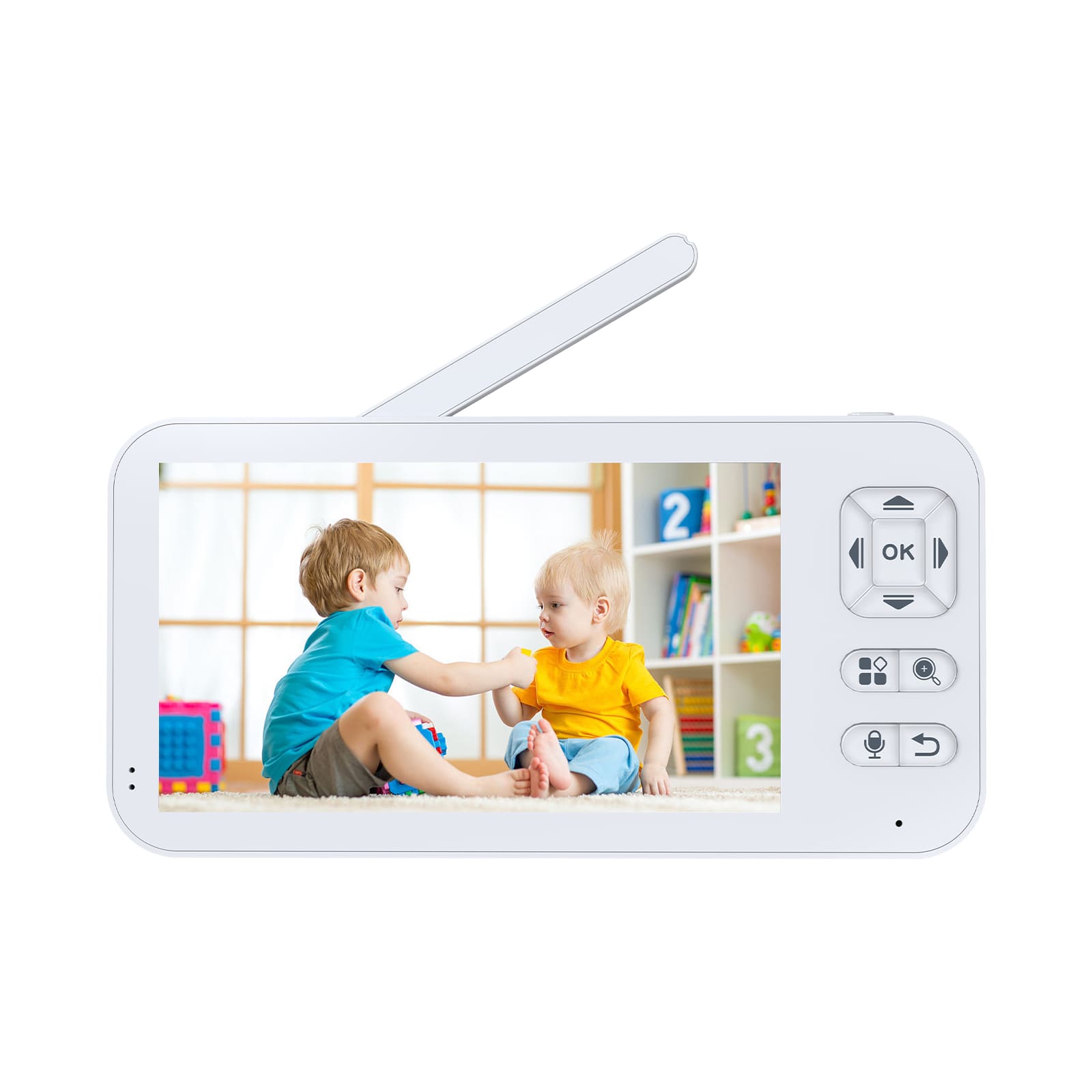 Dual Mode 5" Baby Monitor with Night Vision & Motion Detection – Blue - image 24