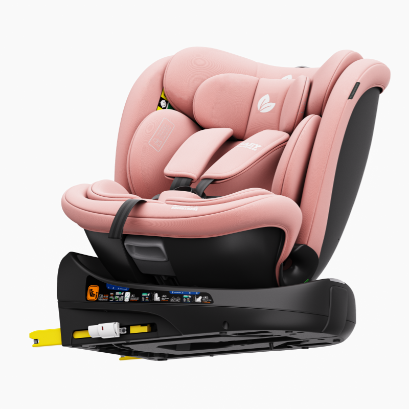 360° Rotating Baby Car Seat – Baby Brightness GuardianMax 1+ Pink - image 4