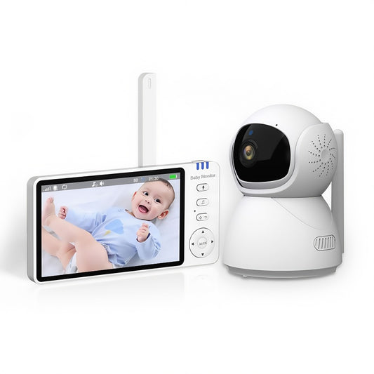 5”LCD HD Pan & Tilt Infrared Night Vision Baby Monitor