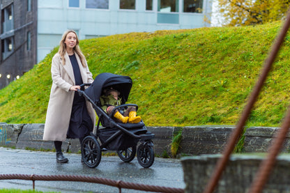 Hill All Terrain Jogging Baby Stroller （Black） - image 5