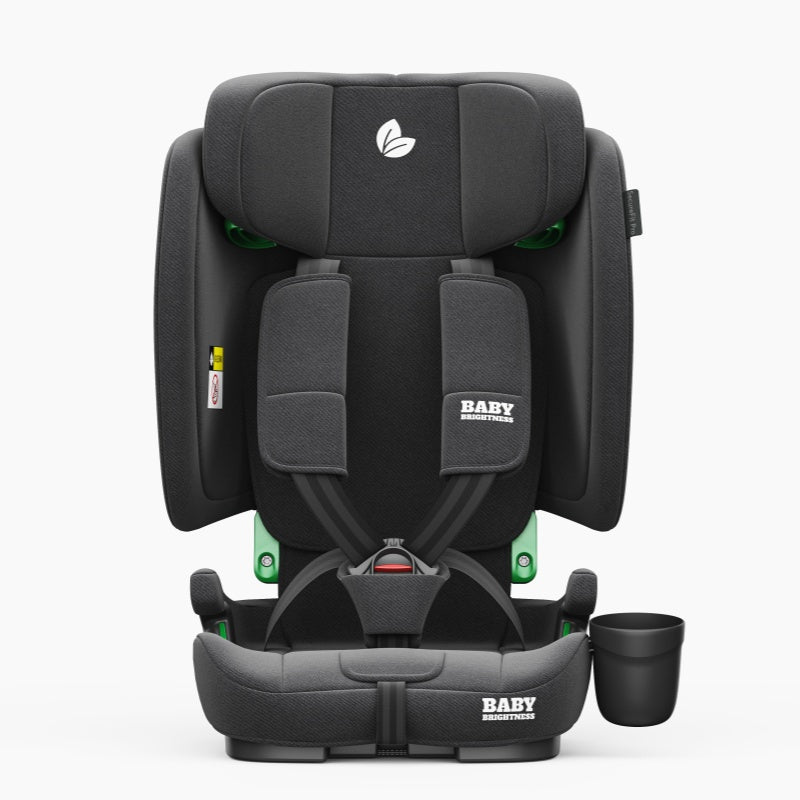 Baby Brightness SecureFit Portable Travel Booster Car Seat Grey - image 11
