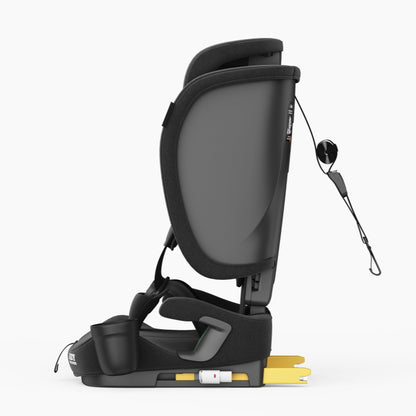 Baby Brightness SecureFit Pro Portable Travel Booster Car Seat Grey - image 4