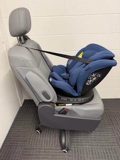 Pre-order 360° Rotating Baby Car Seat – Baby Brightness ShieldMax Plus Grey