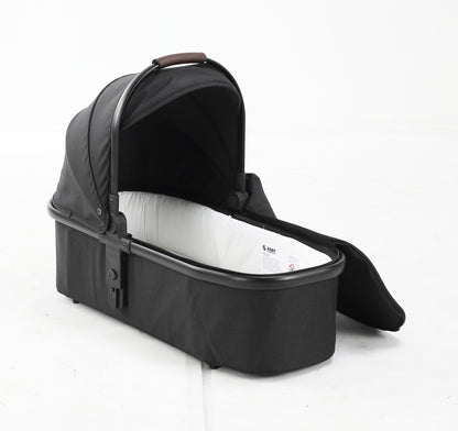 Baby Brightness ELIO Three Wheel Pram And Carrycot - Black