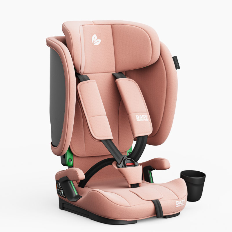 Travel Pram – AirGo Lightweight Stroller with Booster Seat (Pink) - image 11