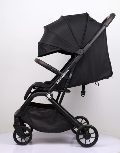 Pre-order Newborn Pram & Capsule – SwiftGo Lightweight Compact Stroller with Reclining Capsule (Black) - image 7