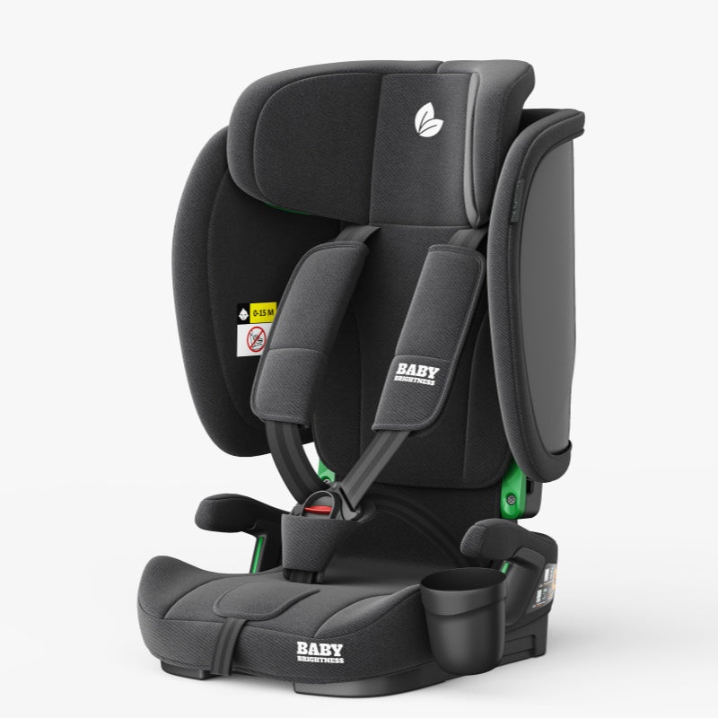 Baby Brightness SecureFit Portable Travel Booster Car Seat Grey