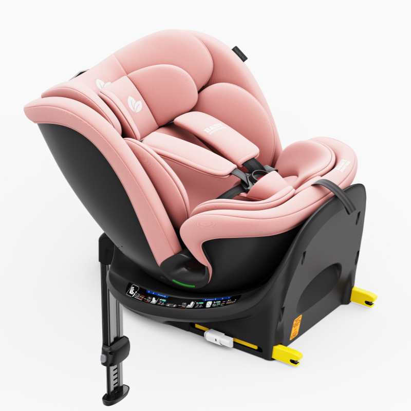 360° Rotating Baby Car Seat – Baby Brightness ProtecMax Pro Pink - image 3
