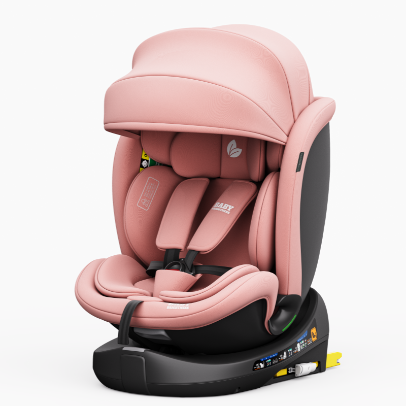 360° Rotating Baby Car Seat – Baby Brightness GuardianMax 1+ Pink