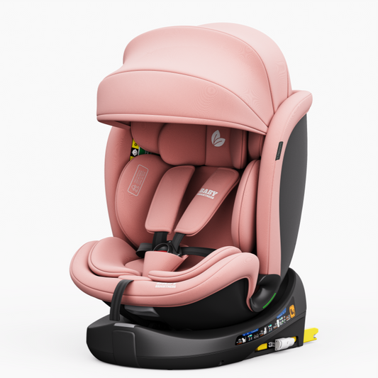 360° Rotating Baby Car Seat – Baby Brightness GuardianMax 1+ Pink