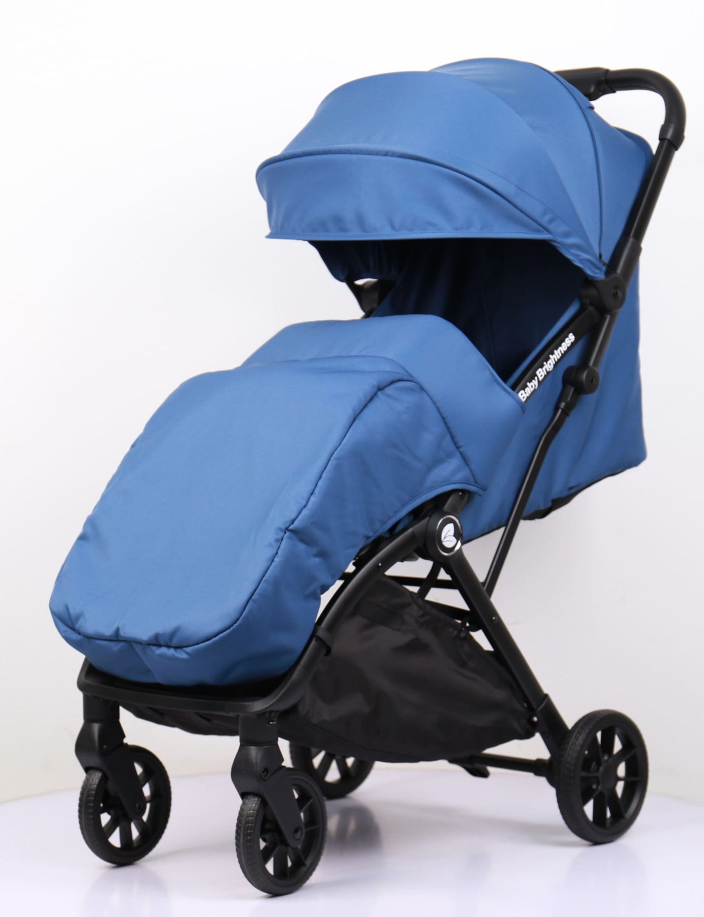 Travel Pram – FlexGo Lightweight Auto Folding Stroller (Blue) - image 16