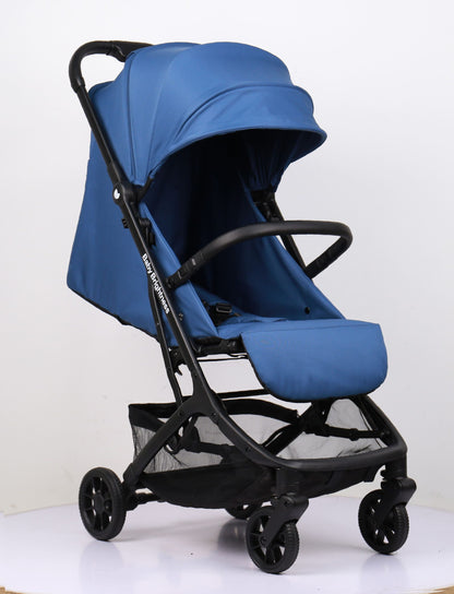 Travel Pram – AirGo Lightweight Stroller with Booster Seat (Blue) - image 24