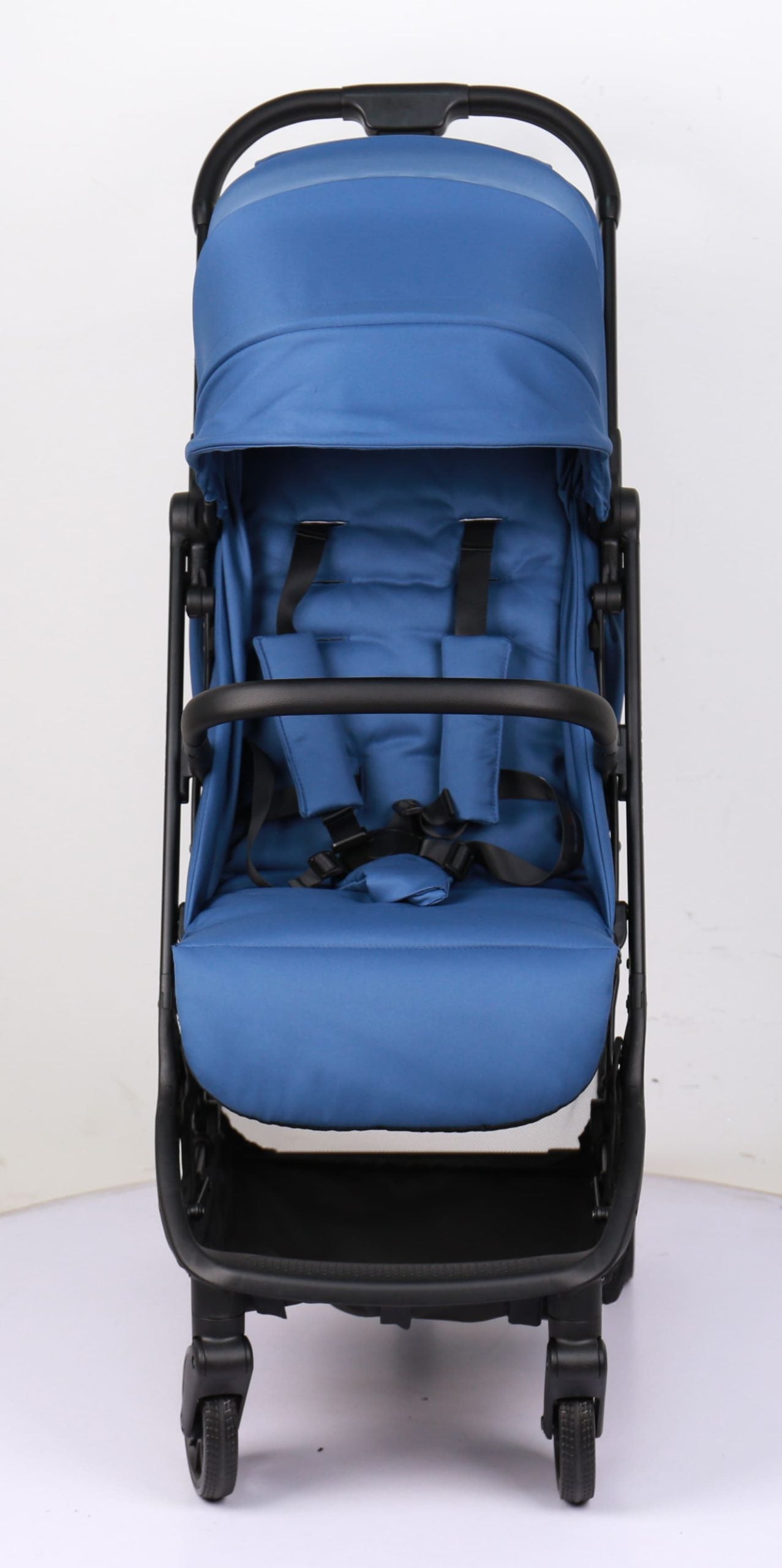 Travel Pram – AirGo Lightweight Stroller with Booster Seat (Blue) - image 3