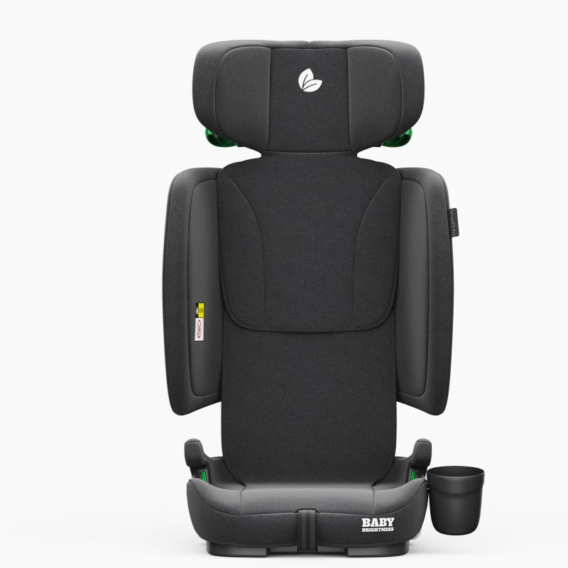 Baby Brightness SecureFit Pro Portable Travel Booster Car Seat Grey - image 3