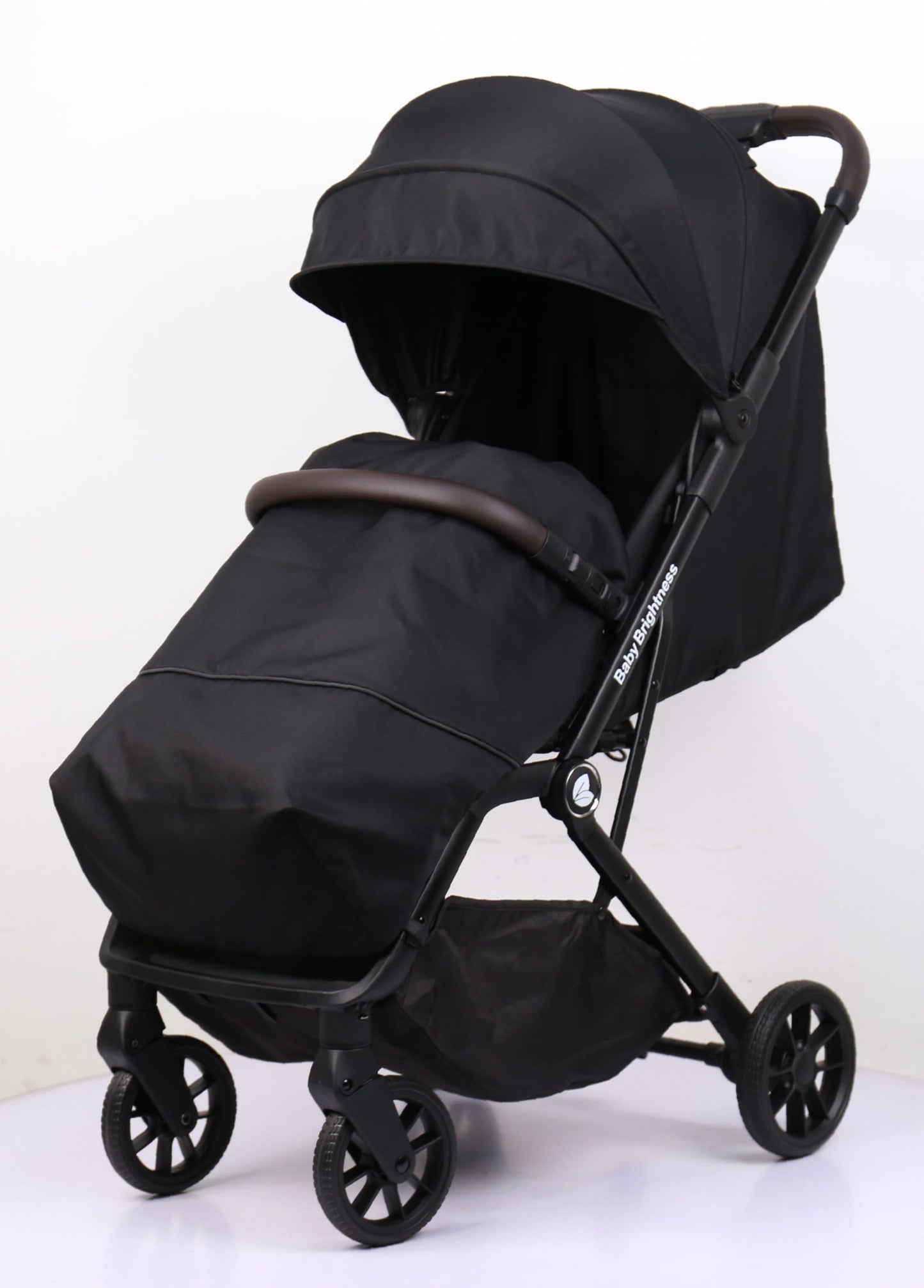 Pre-order Newborn Pram & Capsule – SwiftGo Lightweight Compact Stroller with Capsule (Black) - image 3