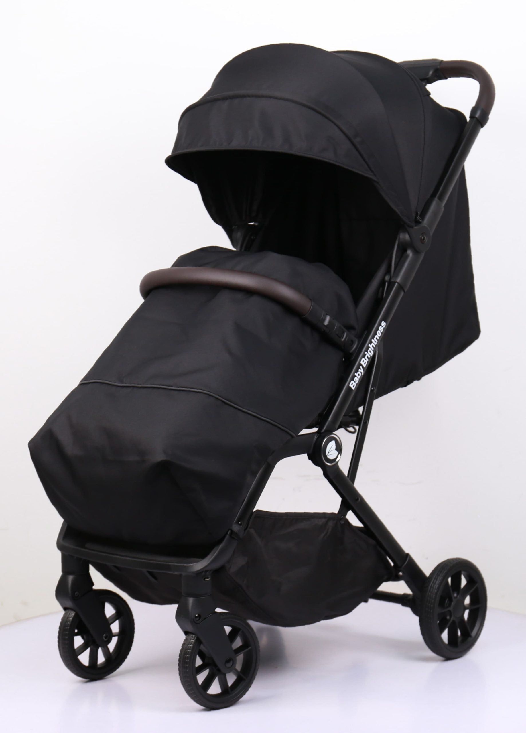 Pre-order Travel Pram – SwiftGo Lightweight Stroller with ISOFIX Booster Seat (Black) - image 2