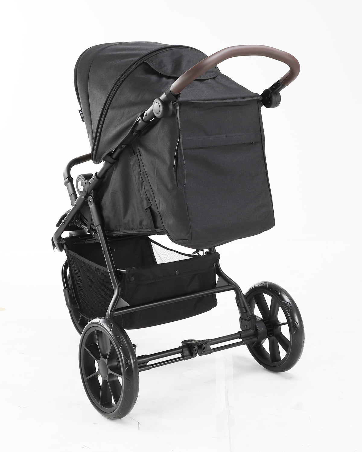 Baby Brightness ELIO Three Wheel Pram - Black