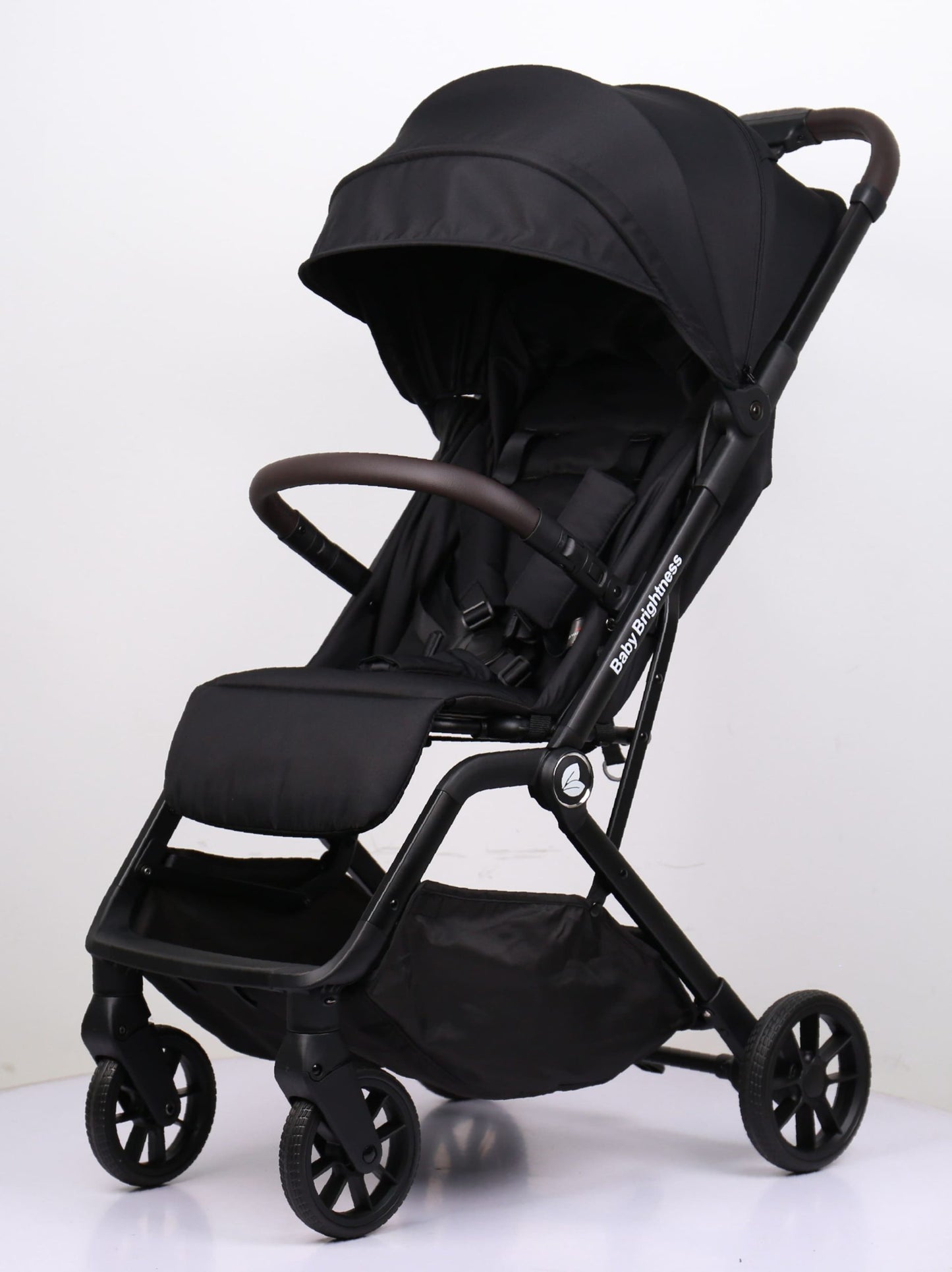Pre-order Newborn Pram & Capsule – SwiftGo Lightweight Compact Stroller with Reclining Capsule (Black) - image 2