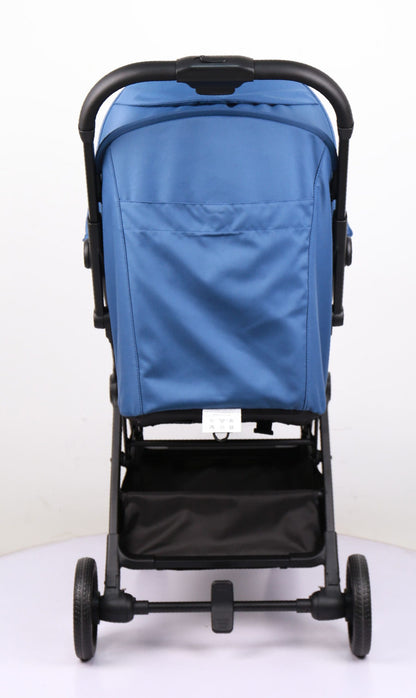 Travel Pram – FlexGo Lightweight Auto Folding Stroller (Blue) - image 17