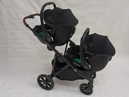Pre-order Double Pram – Luxe Twin Stroller with Double Car Seats - image 4