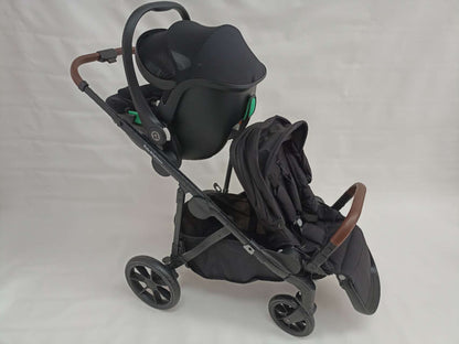 Pre-order Double Pram – Luxe Twin Stroller with Bassinet and Car Seat - image 18