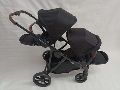 Pre-order Double Pram – Luxe Twin Stroller with Bassinet, Reclining Car Seat and Rotating ISOFIX Base - image 10