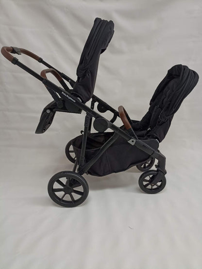 Pre-order Baby Brightness Luxe Double Pram with Twin Bassinets + Infant Capsules + 360 Car Seats and Rotating  - image 18