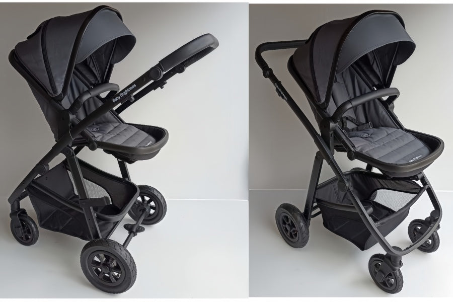 Baby Brightness Palms 2+ baby stroller dark grey - image 4