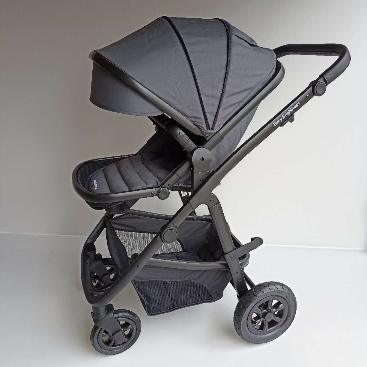 Baby Brightness Palms 2+ baby stroller dark grey - image 12